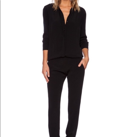 monrow crepe jumpsuit